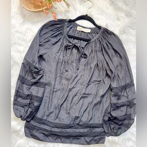 Ramy Brook black top. XS silk